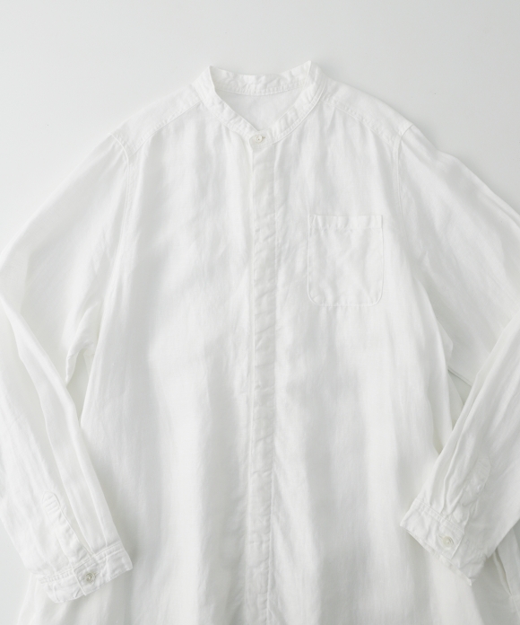 puffy collar shirt