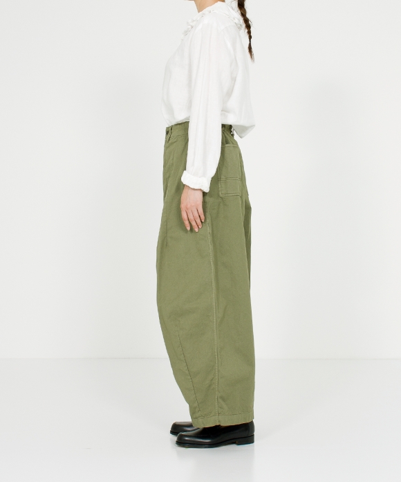 Cotton twill fatigue pants｜nest Robe International Online Store