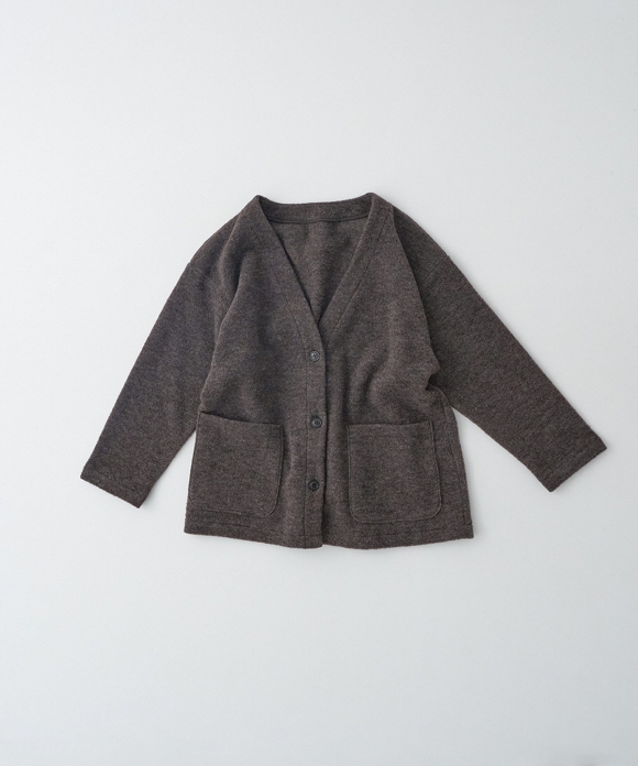 Wool Jersey V-Neck Cardigan｜nest Robe International Online