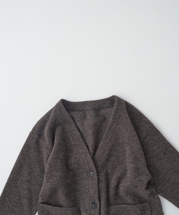 Wool Jersey V-Neck Cardigan｜nest Robe International Online Store