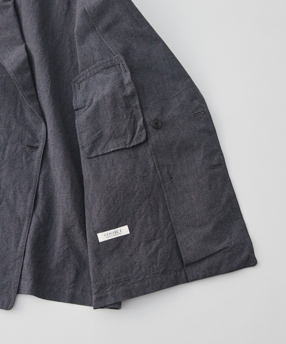 国内外の人気が集結 【nestRobe CONFECT】 Linen Engineer Jacket