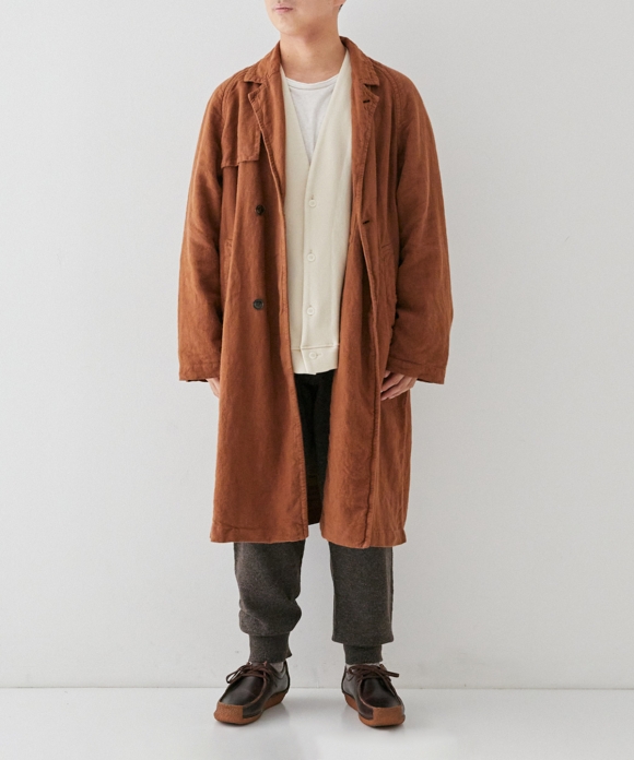 Brushed Linen Ulster Coat｜nest Robe International Online Store