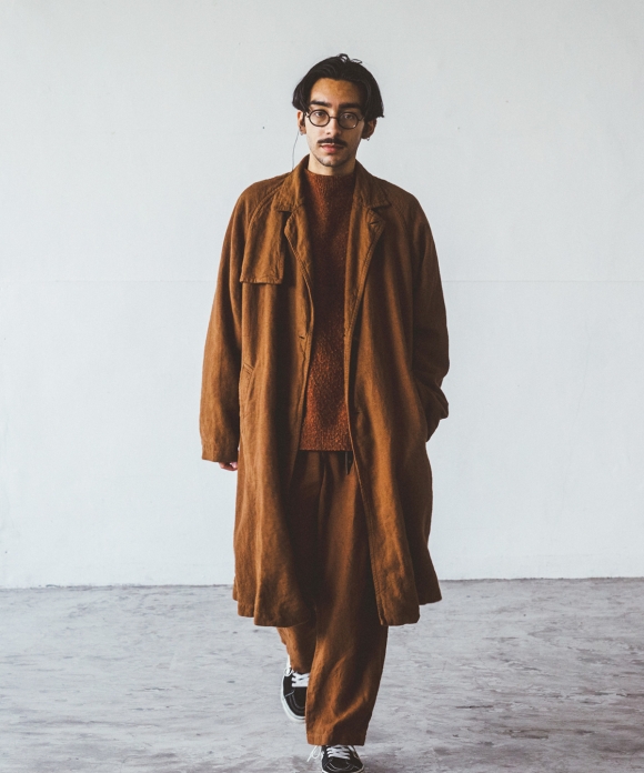 Brushed Linen Ulster Coat｜nest Robe International Online Store