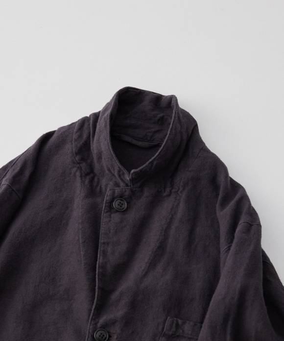 Brushed Linen Sack Jacket｜nest Robe International Online Store