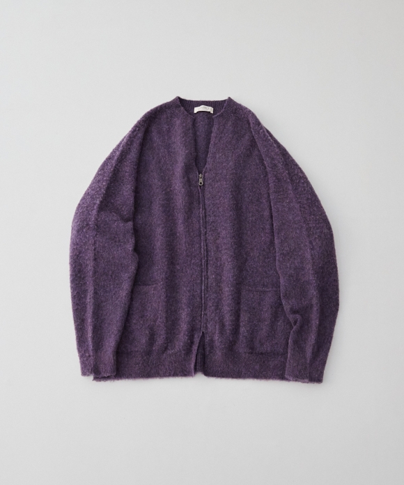 Fuller's Teasel Brushed Wool Cardigan｜nest Robe International 