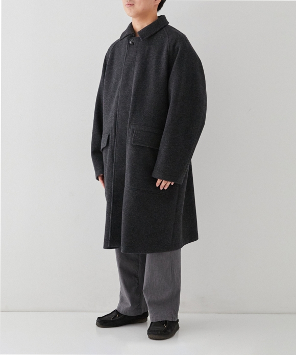 14980→9880】Cashmere Soutien Collar Coat-