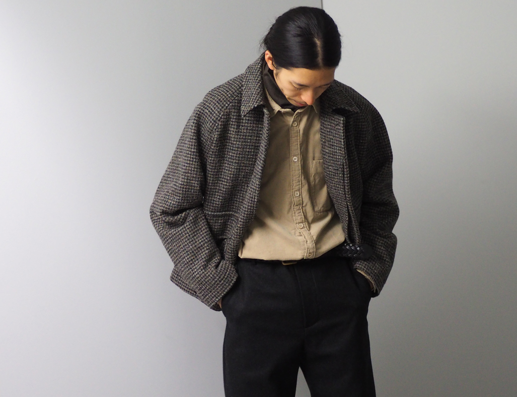 ラッドミュージシャン 21aw GUN CLUB CHECK PEA COAT s-l1200.jpg