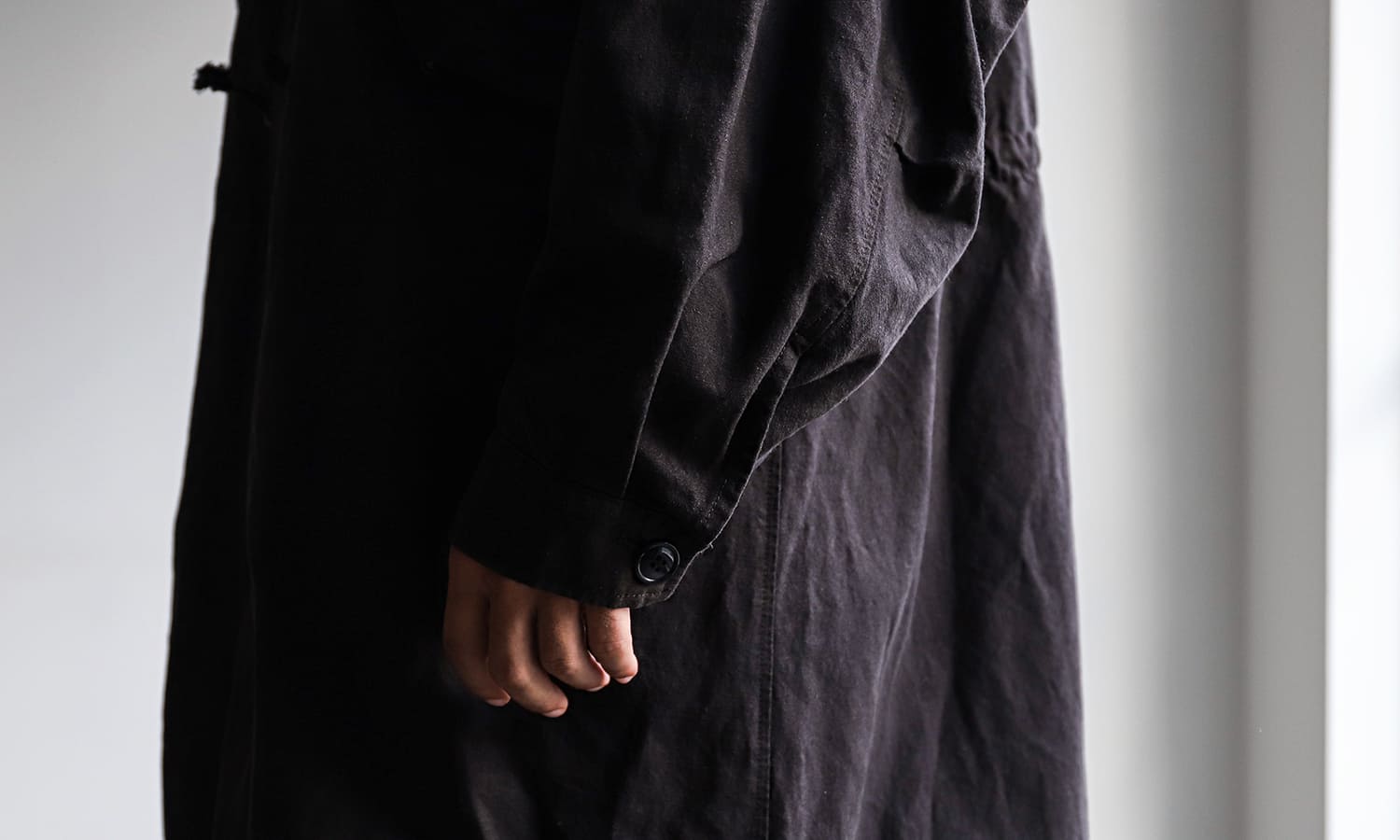 Cotton Linen Oxford Mod's Coat|nest Robe International Cotton Linen Oxford Mod's Coat|nest Robe International